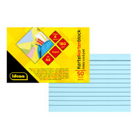 Block mit 50 Karteikarten im DIN A6 Format, aus FSC-Mix...