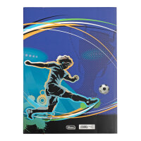Fußball-Sammelmappe im DIN A3-Format mit coolen Fußballmotiven und FSC-Mix-Zertifizierung