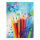 Bunte Sammelmappe mit Schmetterlingsmotiv in DIN A3-Format aus FSC-Mix-Material