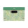 Faltbare Aufbewahrungsbox in Grün aus recyceltem FSC-zertifiziertem Material, Maße 37,5 x 28 x 18 cm