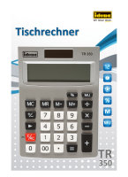 Tischrechner TR 350, Batterie- & Solarbetrieb, mit...