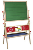 Magnetische Standtafel mit zwei Seiten (76 x 38 x 118 cm)...