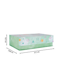 Zwei Kindergeschenkboxen im 2er-Set mit praktischem Magnetverschluss und FSC-Mix Zertifizierung
