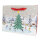 Geschenktasche Winterlandschaft in den Maßen 26 x 20 x 11 cm mit winterlichem Motiv und FSC-Mix-Zertifizierung