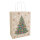 Geschenktasche mit Tannenbaum-Motiv, 33 x 25 x 12 cm groß, FSC-Mix zertifiziert