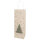 Weihnachtliche Flaschentasche in Tannenbaumform aus FSC-Mix Holz, Maße 36 x 12 x 9 cm