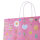 Rosa Geschenktasche für Kinder mit Maßen 28 x 28 x 15 cm aus FSC-Mix Papier