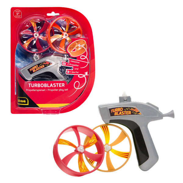 Spielzeug Turbo Blaster mit Propellern für actiongeladene Abenteuer im Freien