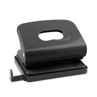 Schreibtisch-Set - 4-teilig, Lochen & Heften, schwarz