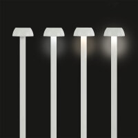 Moderne Tischleuchte mit LED-Beleuchtung, Touch-Funktion und 3 verschiedenen Helligkeitsmodi