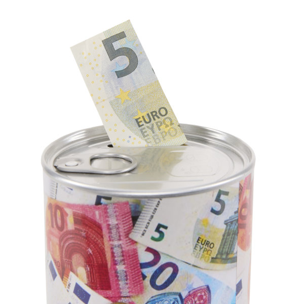 Idena Spardose mit Geldscheine-Motiv online kaufen » Zum Shop