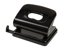 Idena Locher Metall bis 16 Blatt schwarzgrau 2fach sortiert