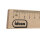 16 cm langes Holz-Lineal aus FSC-zertifiziertem Holz mit Metrischer Skala