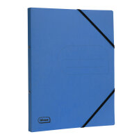 Blau-gelbes Ringbuch aus Eco-Karton mit 25 cm...
