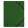 Grünes Ringbuch aus recyceltem Karton mit einer Rückenbreite von 25 cm und FSC-Mix-Zertifizierung