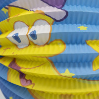 Lampion mit Mond- und Sternmotiven, Durchmesser 26cm, aus...