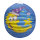 Lampion mit Mond- und Sternmotiven, Durchmesser 26cm, aus FSC-Mix Material