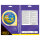 Lampion mit Mond- und Sternmotiven, Durchmesser 26cm, aus FSC-Mix Material