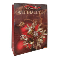 Geschenktasche Weihnachten - classic, mehrfarbig, 11 x 16...