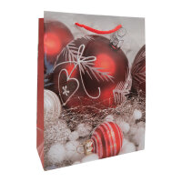 Geschenktasche Weihnachten - classic, mehrfarbig, 11 x 16 x 6 cm, matt, 5fach sortiert