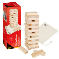 Wackelturm aus FSC-zertifiziertem Holz, 26 x 8 x 8 cm,...