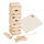 Wackelturm aus FSC-zertifiziertem Holz, 26 x 8 x 8 cm, für spannenden Spielspaß