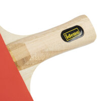 Tischtennisschläger-Set für Training bestehend aus zwei Schlägern aus FSC-zertifiziertem Holz und drei Bällen
