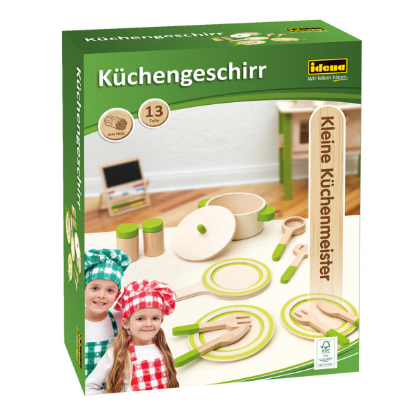 Idena – Holz-Küchengeschirr 13-teilig online kaufen » Zum Shop