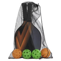 Pickleball-Set mit 2 Schlägern und 4 Bällen, FSC-zertifiziert und robust für langanhaltenden Spielspaß