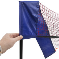 Pickleball-Set - Netz, 2 Schläger und 2 Bälle