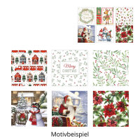 Idena Servietten Weihnachtsmotive 33x33cm