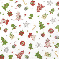 Idena Servietten Weihnachtsmotive 33x33cm