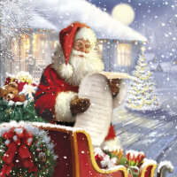 Idena Servietten Weihnachtsmotive 33x33cm
