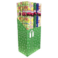 Idena Geschenkpapier neutral mehrfarbig 70x200cm 10fach...