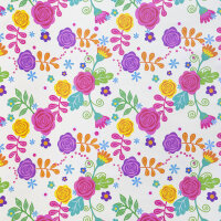 Idena Geschenkpapier neutral mehrfarbig 70x200cm 10fach sortiert Rolle
