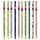 Idena Geschenkpapier neutral mehrfarbig 70x200cm 10fach sortiert Rolle