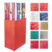 Geschenkpapier Rolle -  Weihnachten, 70 x 200 cm, Sortiert