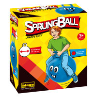 Sprungball - &quot;Happy Face&quot;, &Oslash; 40-50 cm, blau