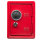 Spartresor - aus Metall, mit Zahlen- & Schlüsselschloss, rot