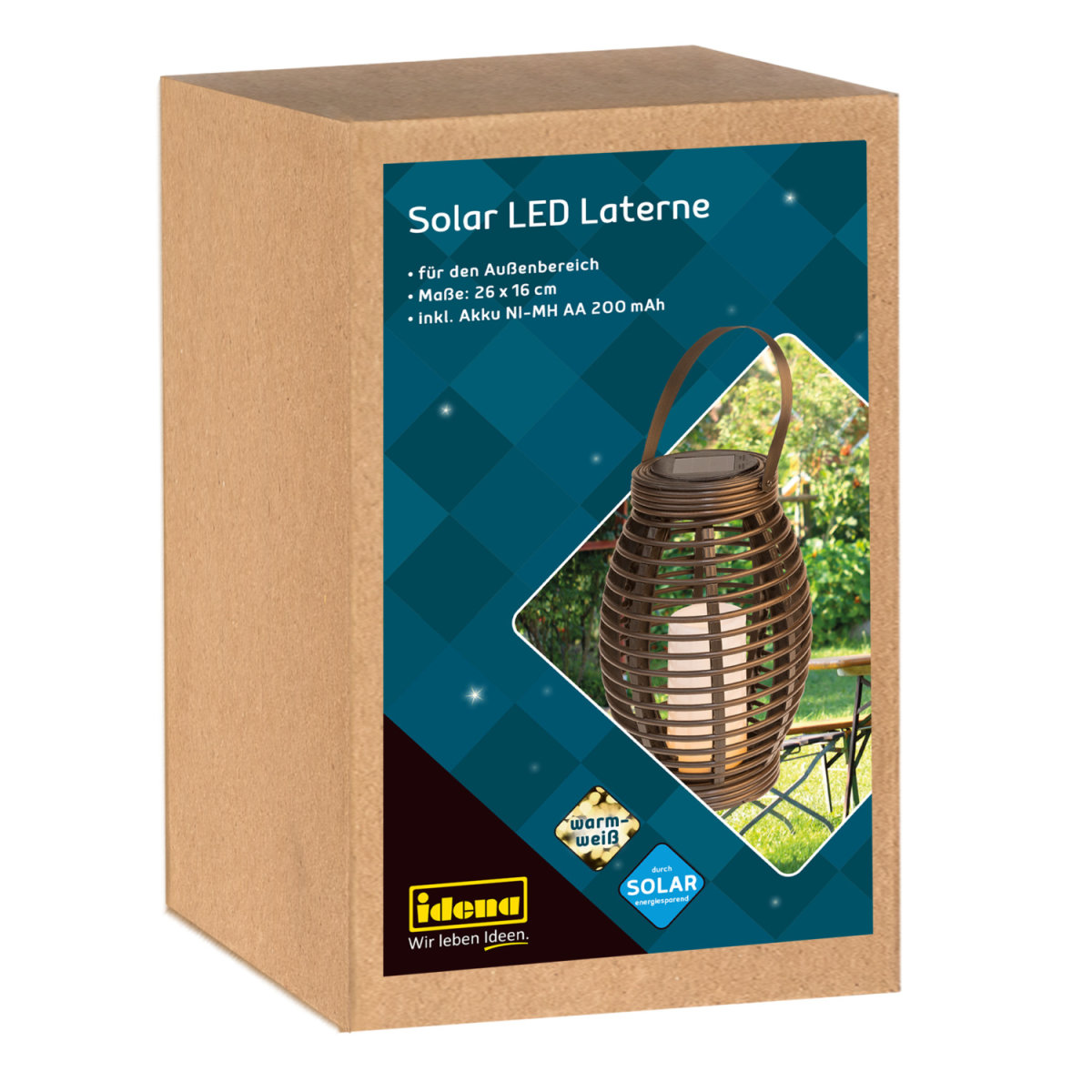 Laterne Shop Zum online Solar LED Idena » jetzt - kaufen