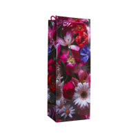 Flaschentasche "classic Blumen" - sortierte Motive, 35 x 12,5 x 9 cm