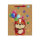 Geschenktasche Happy Birthday mit niedlichem Teddybär-Motiv in den Maßen 23 x 18 x 8 cm aus FSC-Mix-Papier
