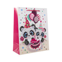 Geschenktasche mit niedlichen Pandas in...