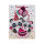 Geschenktasche mit niedlichen Pandas in Schwarz-Weiß, Maße 23 x 18 x 8 cm, FSC Mix zertifiziert