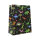 Bunte Geschenktasche mit Dinosaurier-Motiv, 23 x 18 x 8 cm groß und aus FSC-Mix-Material hergestellt