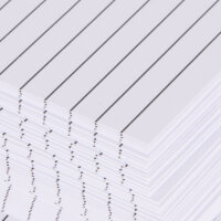 Karteikarten liniert - 180g/m², weiß, DIN A5, 100 Stück