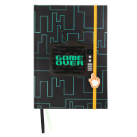 Notizbuch im Gaming-Design, DIN A5, liniert, 80g/m²,...