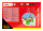 Wurfspiel Frisbee Slam Set in Grün, Rot und Blau mit 4 Teilen in bunter Verpackung.