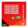 Wurfspiel Frisbee Slam Set in Grün, Rot und Blau mit 4 Teilen in bunter Verpackung.