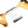 Girlande Happy New Year - gold/silber, 300 cm